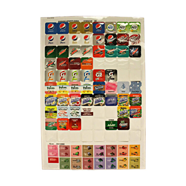 Pepsi Flavor Fusion Decal Set